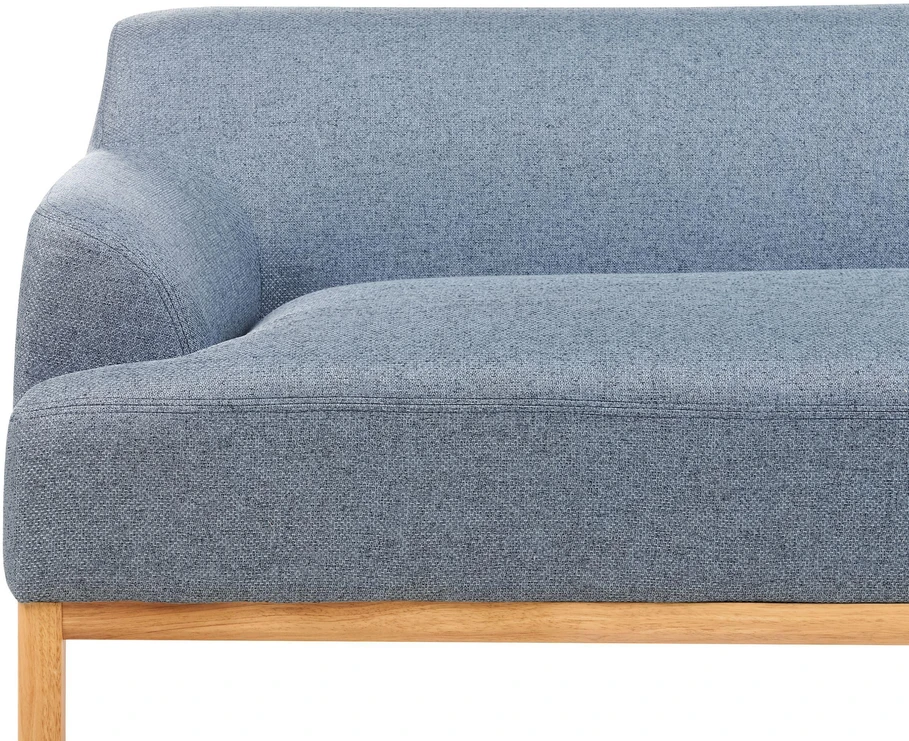 Beliani SOSJO 3 vietų sofa mėlyna