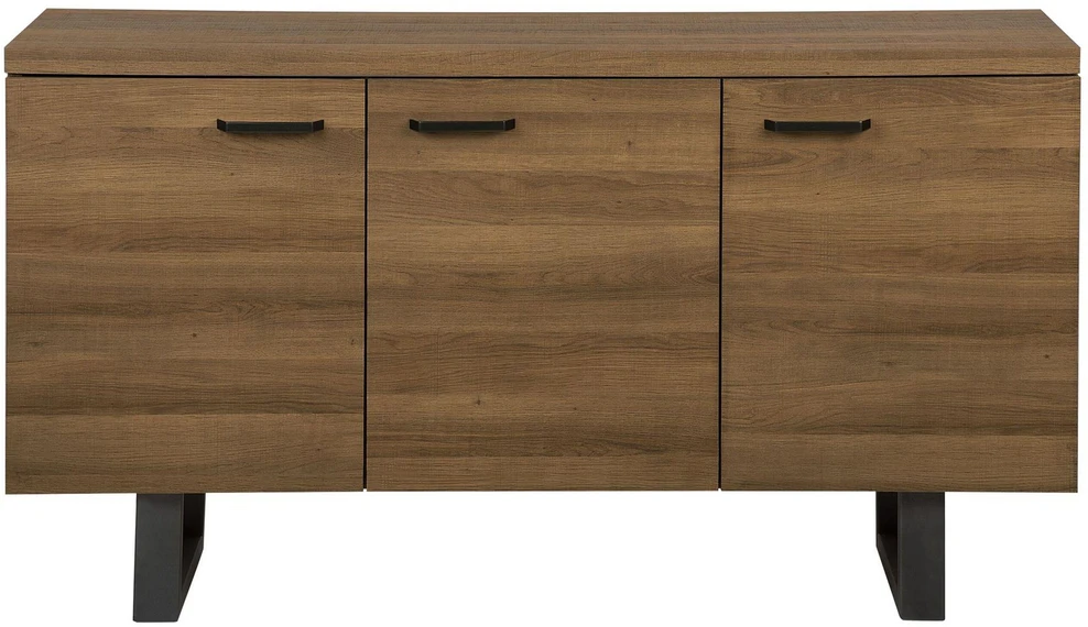 Beliani Spintelė TIMBER tamsiai ruda