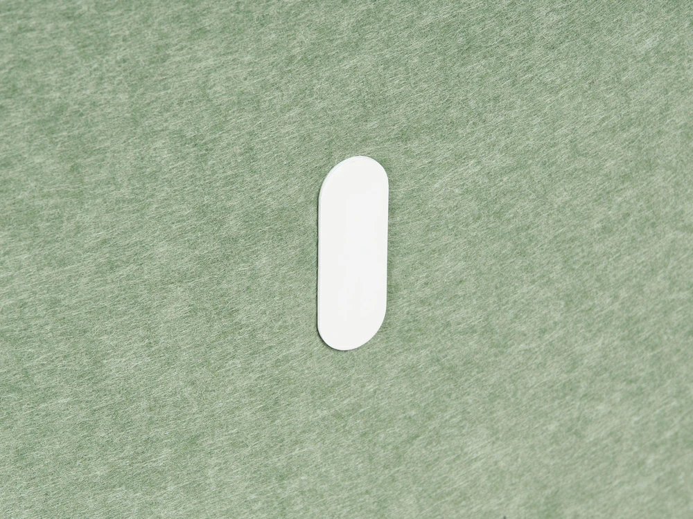 Beliani Stalinė pertvara „SOLOA“, 210 × 61 cm, žalia
