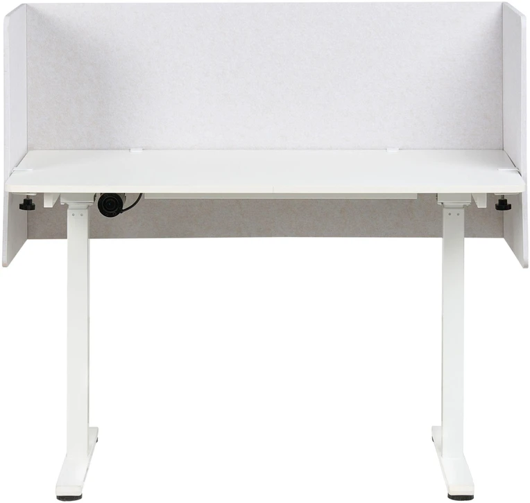 Beliani Stalo pertvara SOLOA 210 x 61 cm, balta