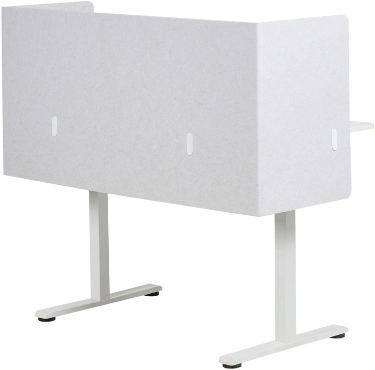 Beliani Stalo pertvara SOLOA 210 x 61 cm, balta
