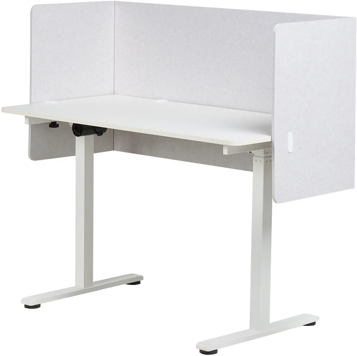 Beliani Stalo pertvara SOLOA 210 x 61 cm, balta