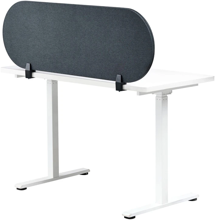 Beliani Stalo pertvara SPARKY 120 x 40 cm tamsiai pilka