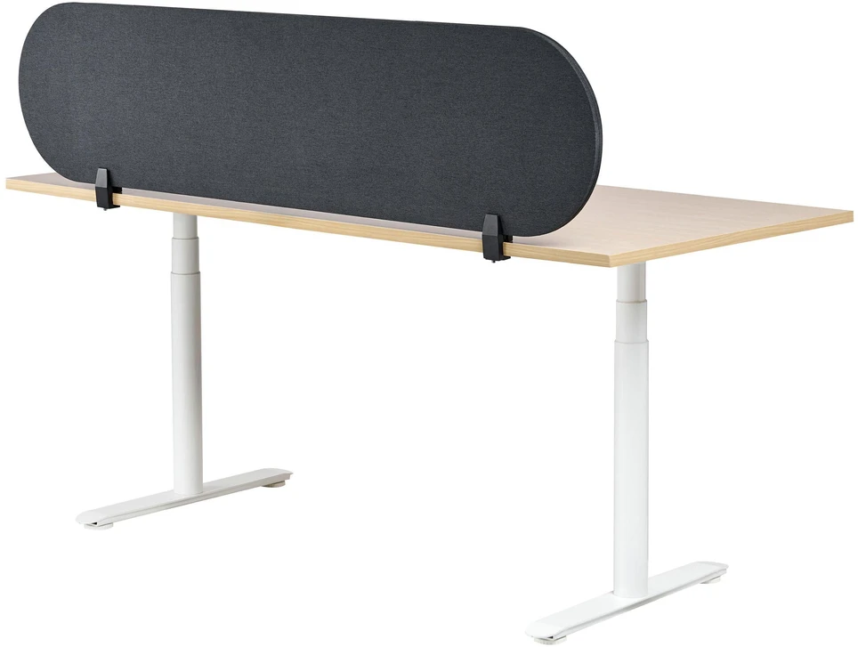 Beliani Stalo pertvara SPARKY, 160 x 40 cm, tamsiai pilka
