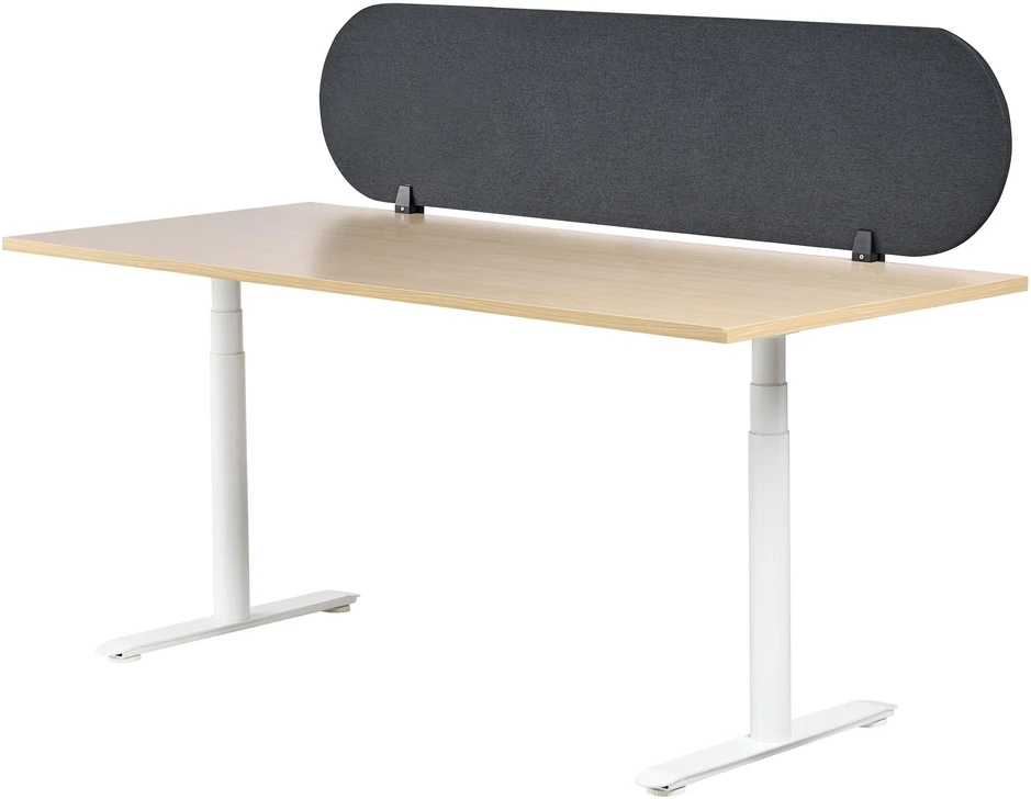 Beliani Stalo pertvara SPARKY, 160 x 40 cm, tamsiai pilka