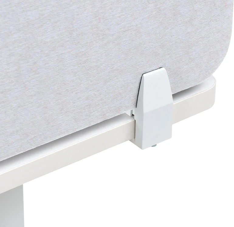 Beliani Stalo pertvara SPLIT 120 x 50 cm kreminės spalvos