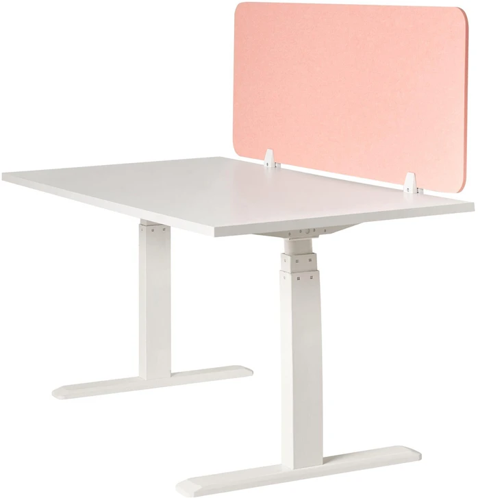 Beliani Stalo pertvara SPLIT 120 x 50 cm persikinė