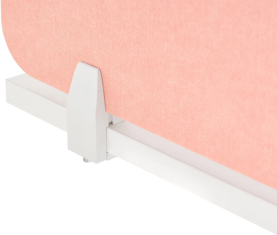 Beliani Stalo pertvara SPLIT 72 x 50 cm Persikinė