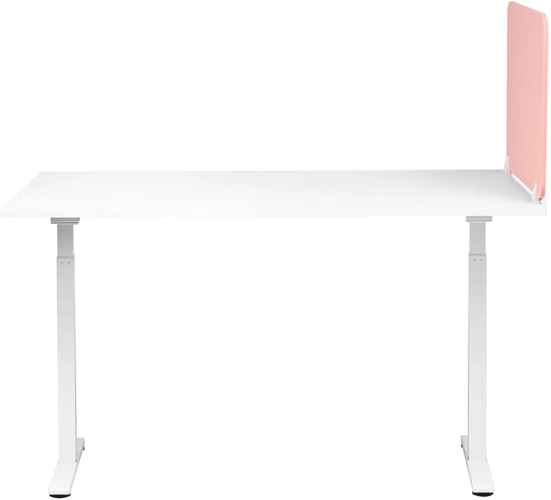 Beliani Stalo pertvara SPLIT 72 x 50 cm Persikinė