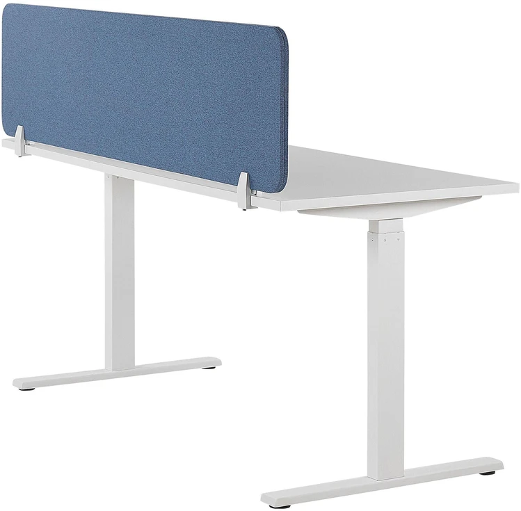 Beliani Stalo pertvara WALLY 120 × 40 cm, mėlyna