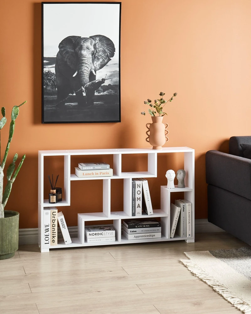 Beliani Stovas ALMA 122 cm baltas