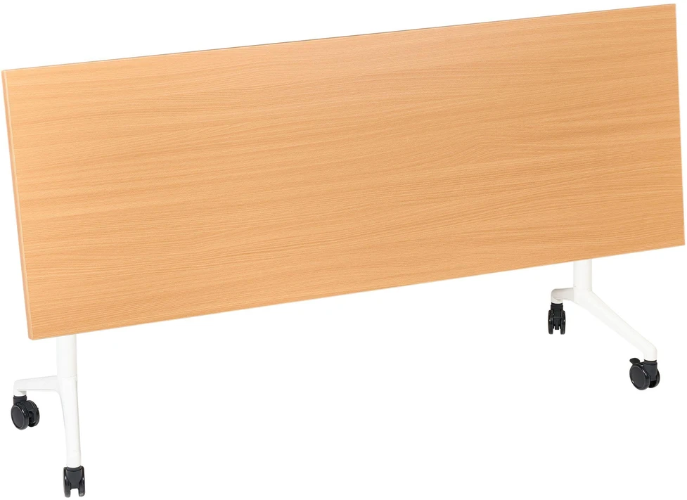 Beliani Sudedamas rašomasis stalas CAVI rudas 180 cm 60 cm