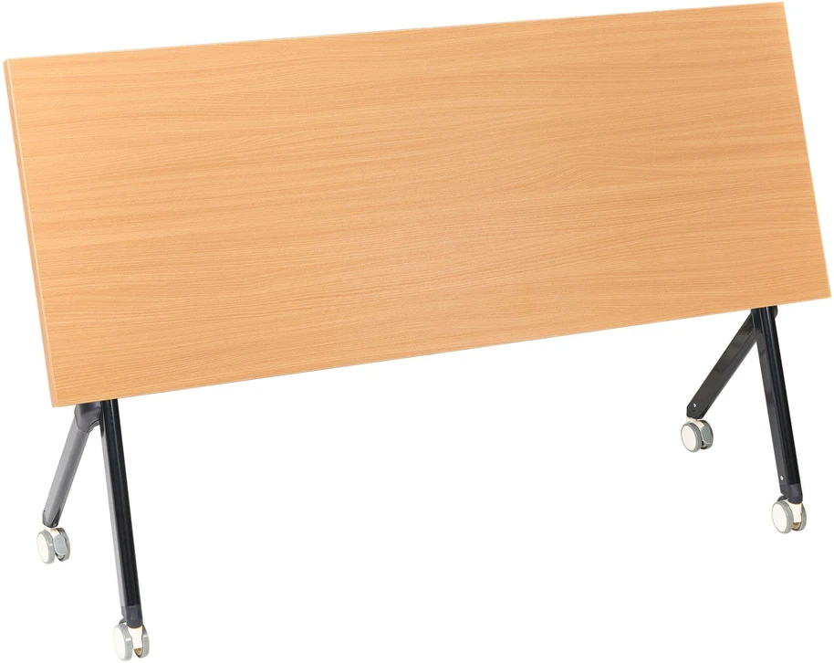 Beliani Sulankstomas rašomasis stalas BENDI, rudas, 160 cm x 60 cm