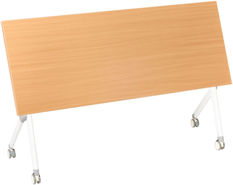 Beliani Sulankstomas rašomasis stalas BENDI, rudas, 160 cm x 60 cm