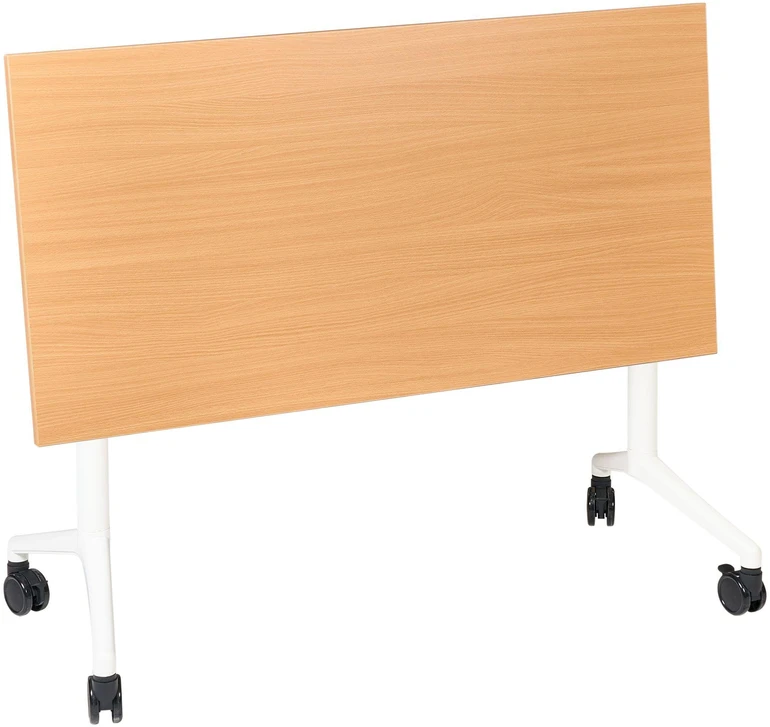 Beliani Sulankstomas rašomasis stalas CAVI rudas 120 cm 60 cm