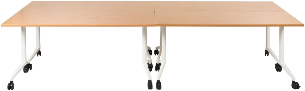 Beliani Sulankstomas rašomasis stalas CAVI rudas 160 cm 60 cm