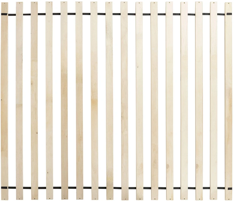 Beliani Švelni corduroy lova LINARDS 180 x 200 cm smėlio spalvos