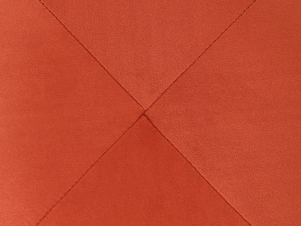 Beliani Taburetė HELEN, veliūrinė, oranžinė