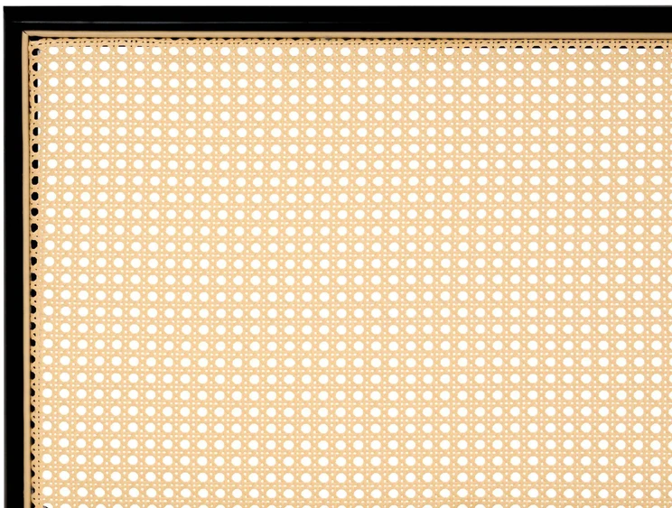 Beliani Technorattano lova AVANTON 180 x 200 cm juoda