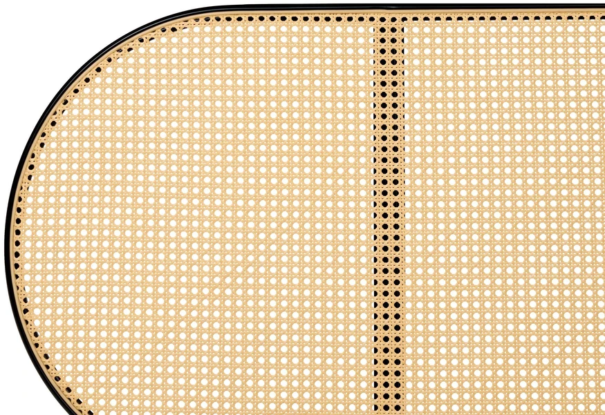 Beliani Technorattano lova BOULIN 160 x 200 cm, juoda