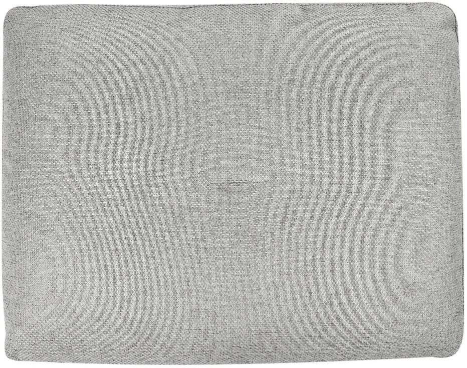 Beliani Trijų vietų kampinė sofa MARUM, sintetinis linas, pilka, dešininė
