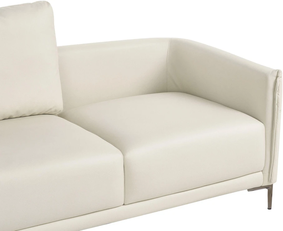 Beliani Trijų vietų sofa CILENS, šviesiai smėlinė