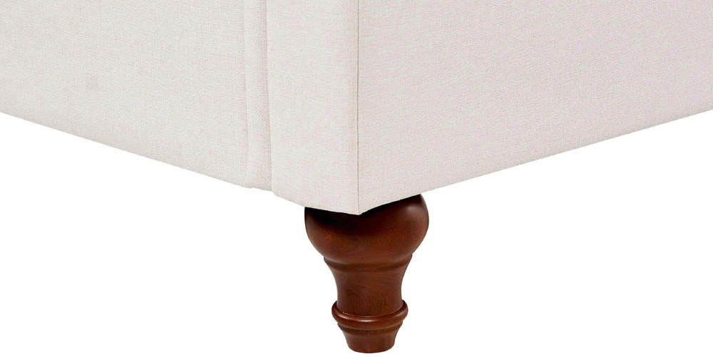 Beliani Trijų vietų sofa GINNERUP, šviesiai smėlinė