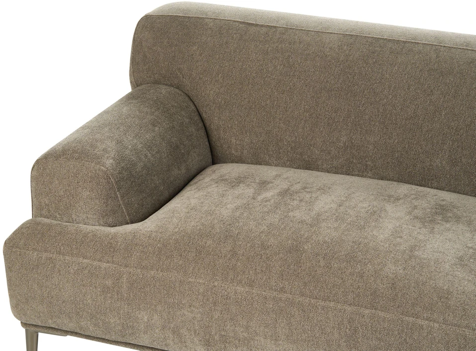 Beliani Trijų vietų sofa MATILA, šviesiai ruda