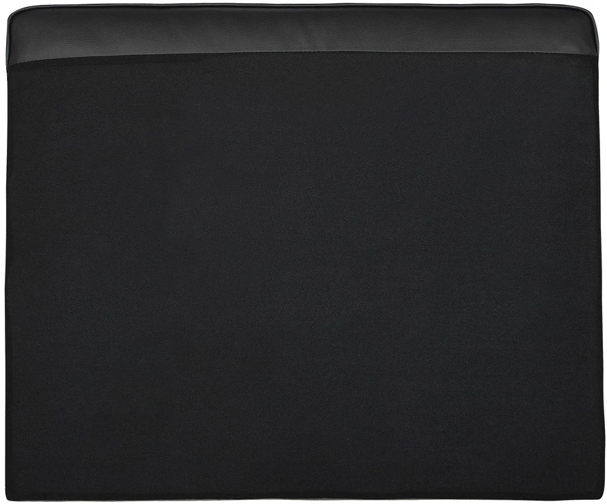 Beliani Trijų vietų sofa SAVALEN iš natūralios odos, juoda