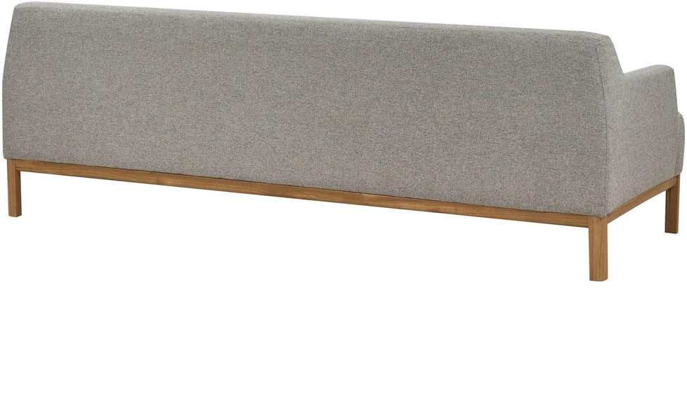 Beliani Trijų vietų sofa SOSJO, šviesiai pilka