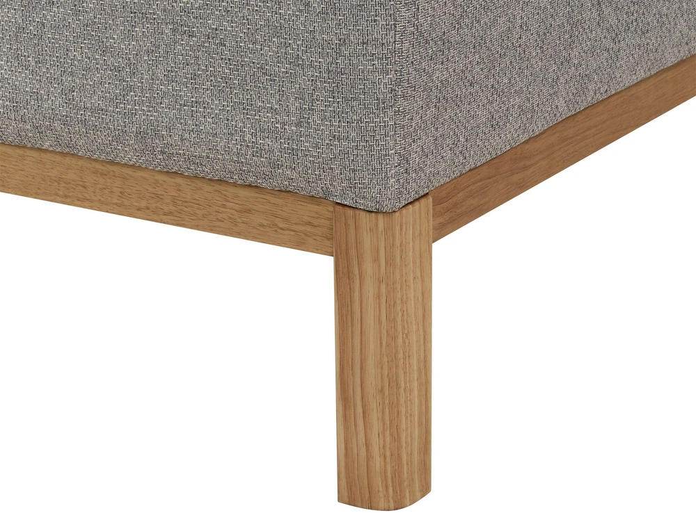 Beliani Trijų vietų sofa SOSJO, šviesiai pilka
