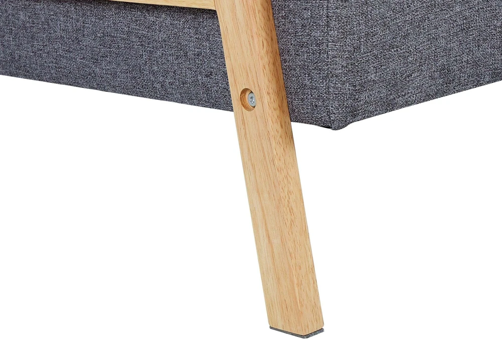 Beliani Trijų vietų sofa TJORN, pilka