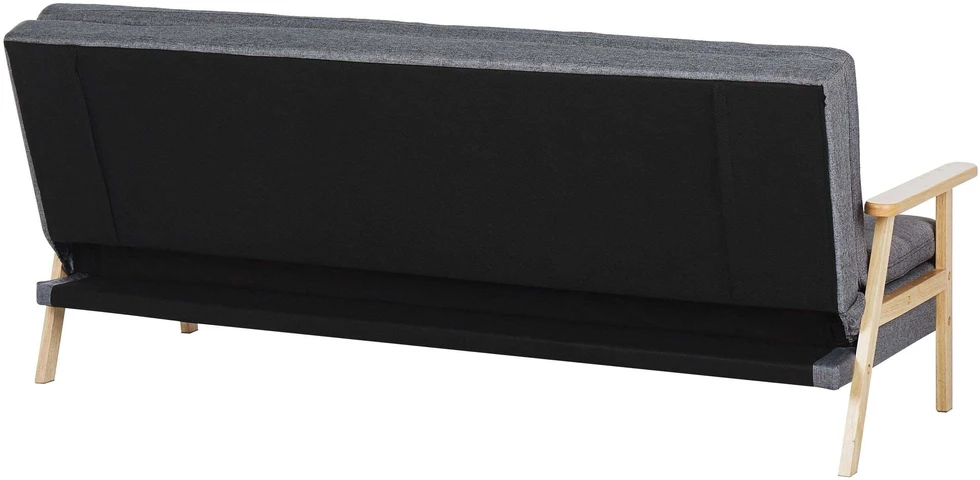 Beliani Trijų vietų sofa TJORN, pilka