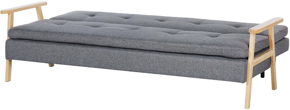 Beliani Trijų vietų sofa TJORN, pilka