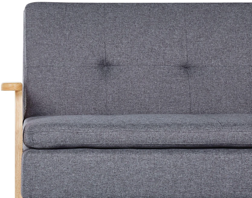 Beliani Trijų vietų sofa TJORN, pilka