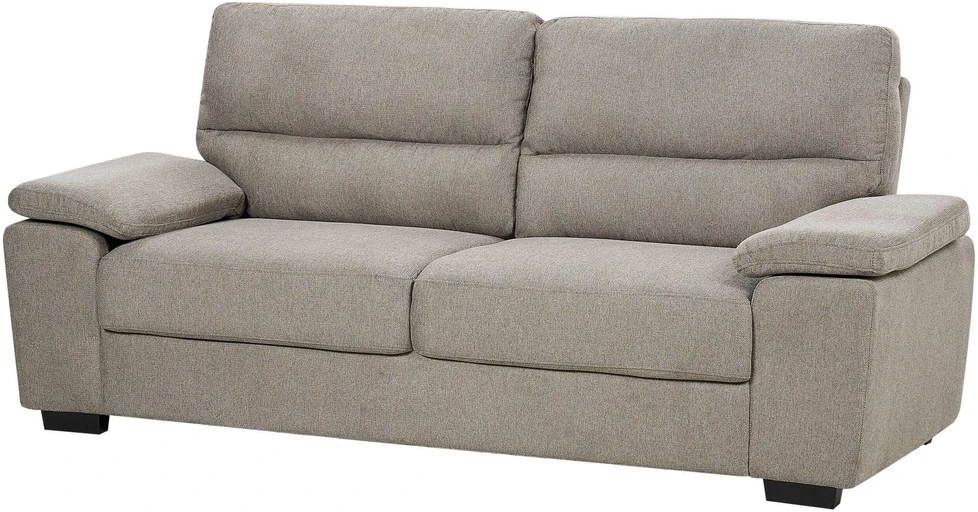 Beliani Trijų vietų sofa VOGAR šviesiai ruda