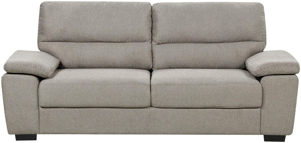 Beliani Trijų vietų sofa VOGAR šviesiai ruda