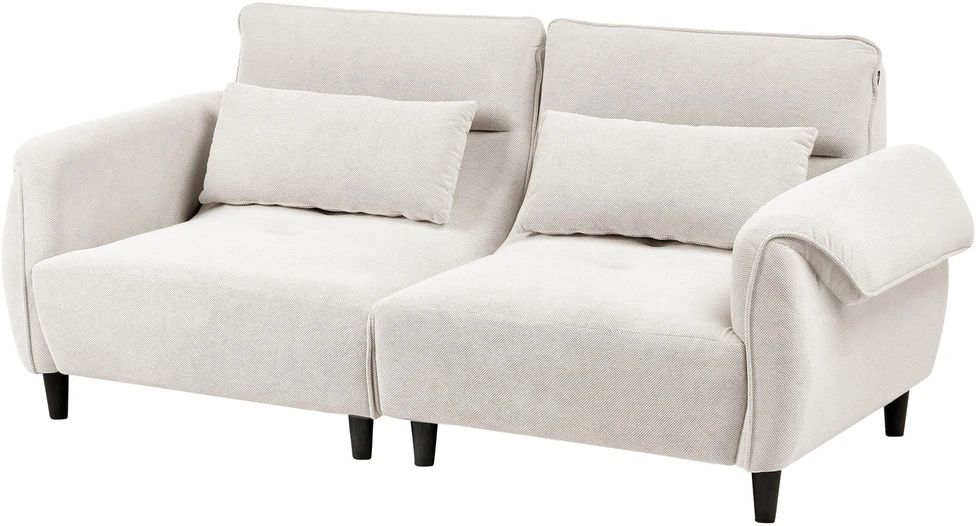 Beliani Trijų vietų sofa WETLAN, balta