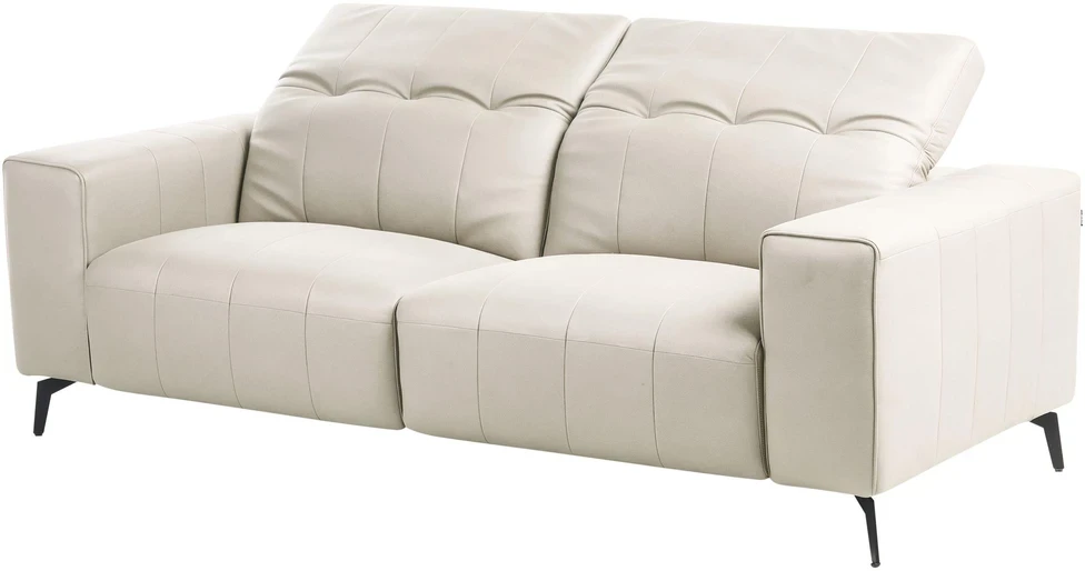Beliani Trivenė sofa OMMEL šviesiai smėlio spalvos