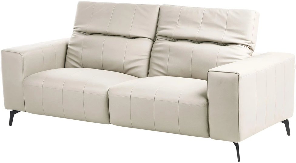 Beliani Trivenė sofa OMMEL šviesiai smėlio spalvos