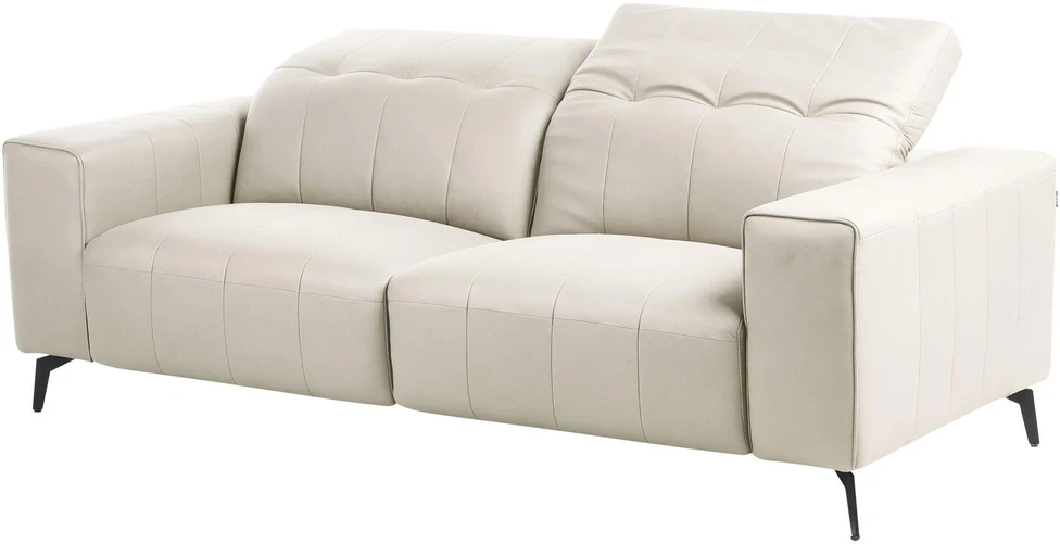 Beliani Trivenė sofa OMMEL šviesiai smėlio spalvos