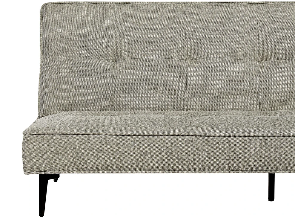 Beliani Trivietė išlankstoma sofa ESSVIK šviesiai žalia