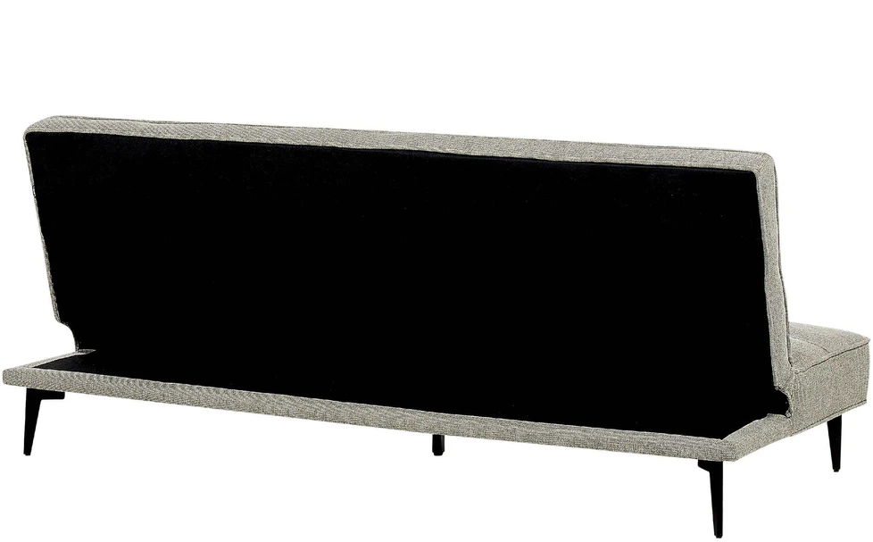 Beliani Trivietė išlankstoma sofa ESSVIK šviesiai žalia