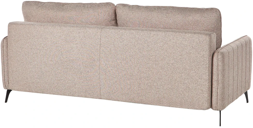 Beliani Trivietė išskleidžiama sofa HEMING, šviesiai ruda