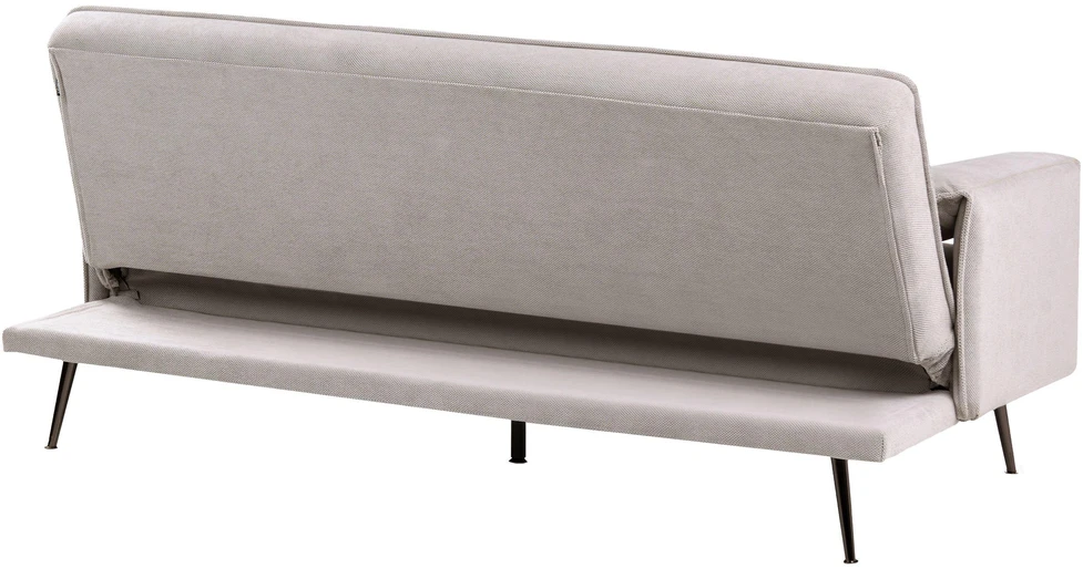 Beliani Trivietė išskleidžiama sofa VAYLA, pilka