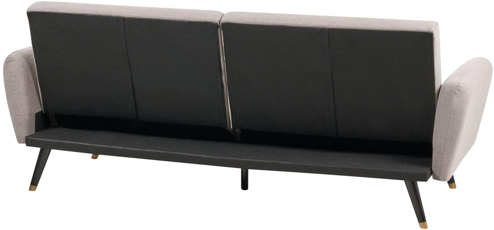 Beliani Trivietė išskleidžiama sofa VIMMERBY, šviesiai ruda