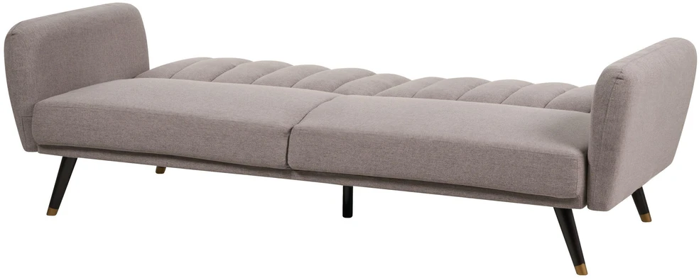 Beliani Trivietė išskleidžiama sofa VIMMERBY, šviesiai ruda