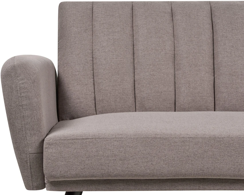 Beliani Trivietė išskleidžiama sofa VIMMERBY, šviesiai ruda
