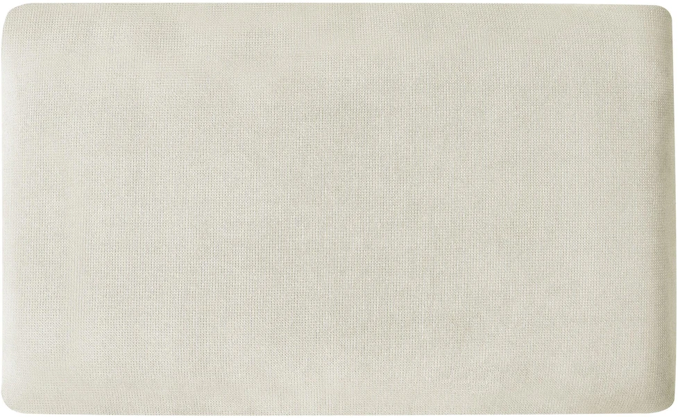 Beliani Trivietė kampinė sofa MALOY, šenilas, balta, dešininė