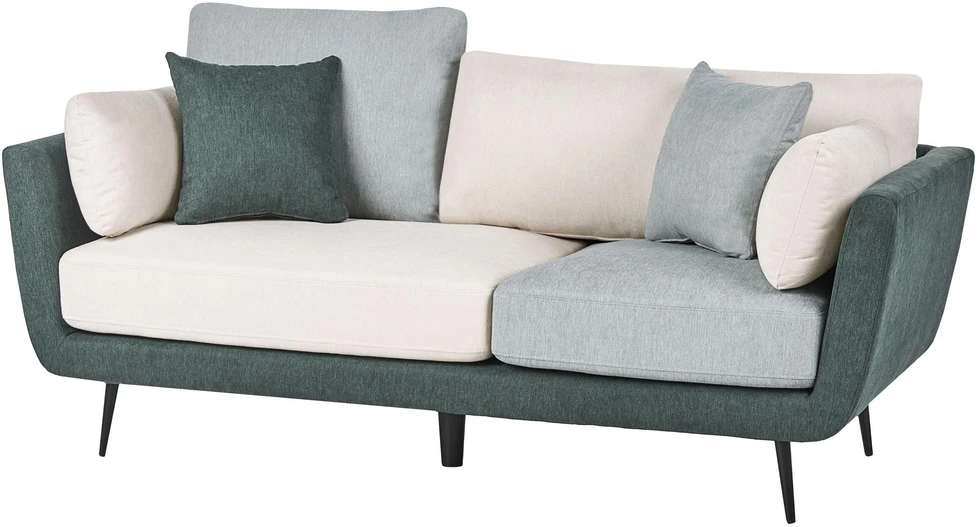 Beliani Trivietė sofa BOLGA žalia